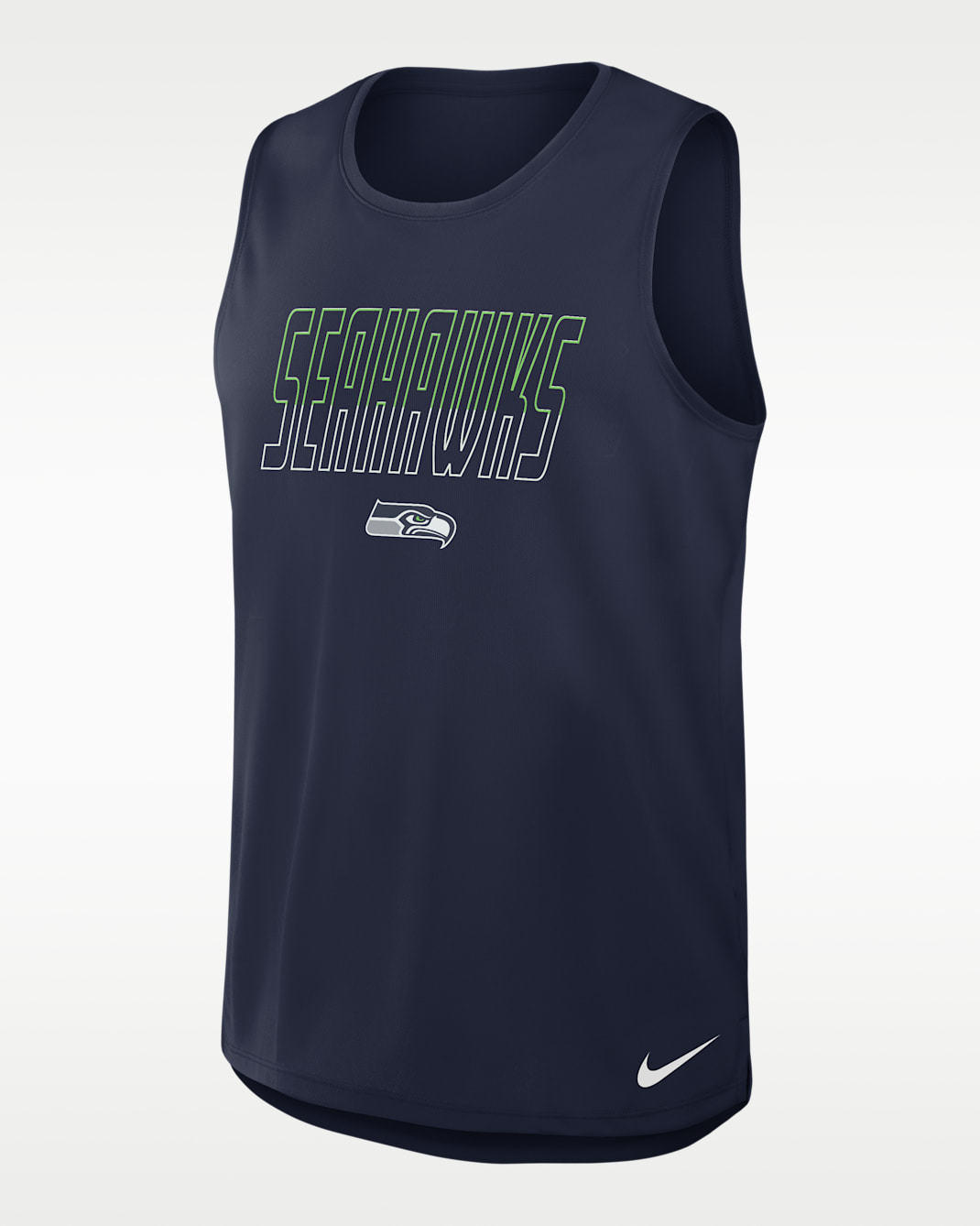 Seattle Seahawks Men's Nike Dri-FIT NFL Tank Top - Navy