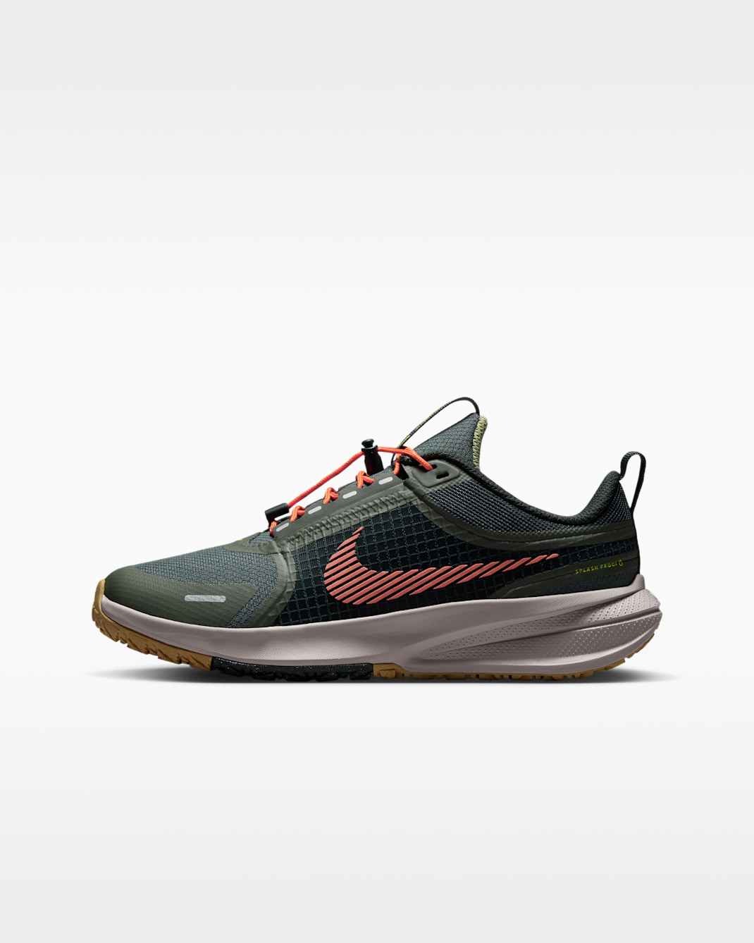 Tenis de correr para niños grandes Nike Star Runner Utility - Abeto negro/Verde camuflaje/Oliva empolvado/Naranja seguridad