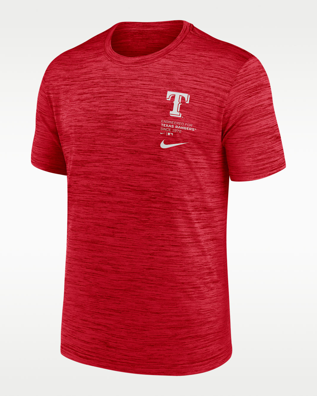 Texas Rangers Velocity Men's Nike Dri-FIT MLB T-Shirt - Red