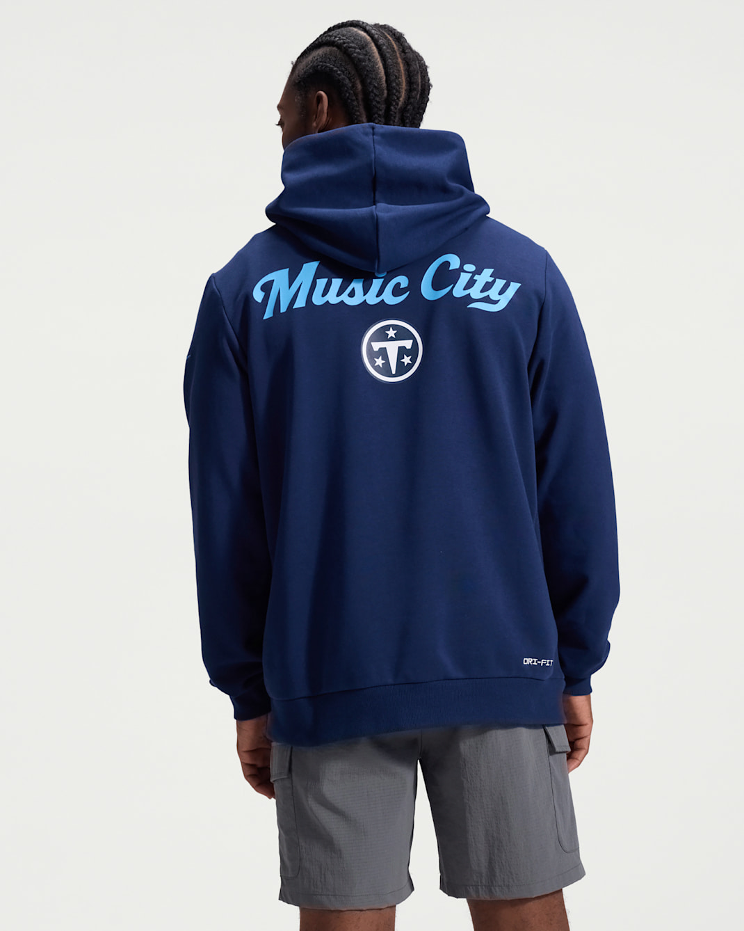 Tennessee Titans Rivalries Collection Sideline Men's Nike Dri-FIT NFL Pullover Hoodie