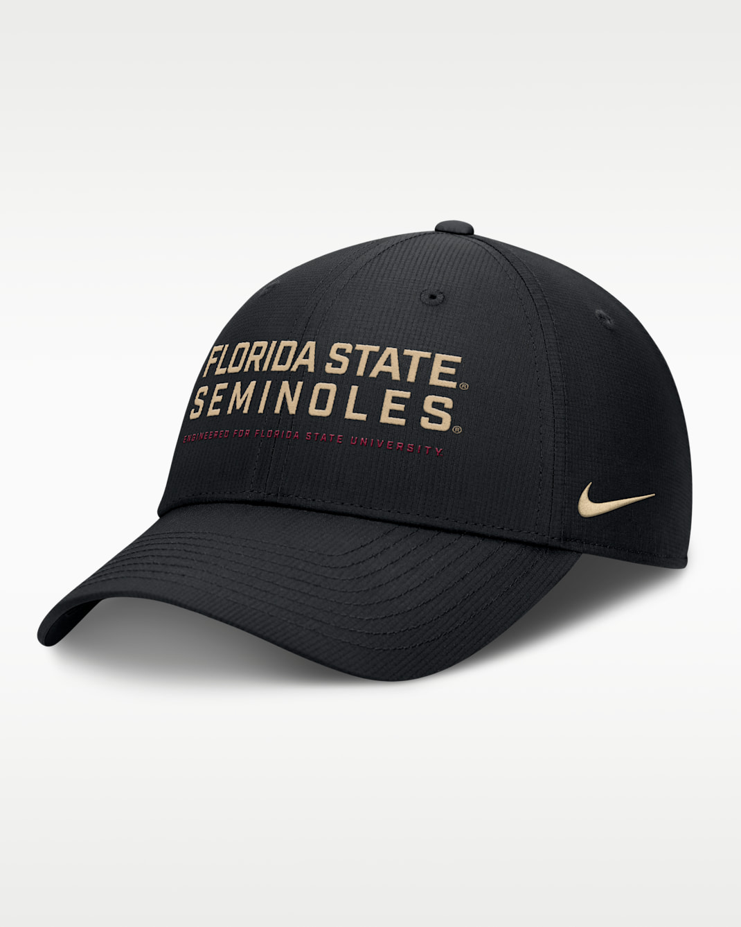 Florida State On-Field Club Gameday Men's Nike Dri-FIT College Adjustable Hat - Black