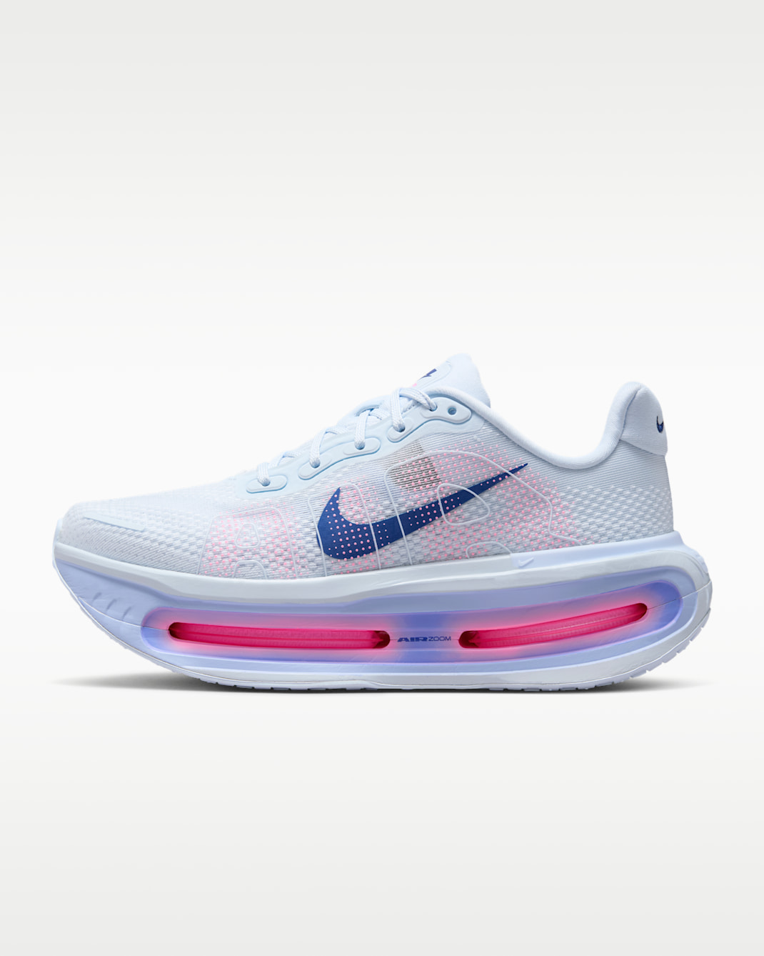 Nike Vomero Premium Women's Road Running Shoes - Blue Tint/Aluminium/Pink Spell/Deep Royal Blue