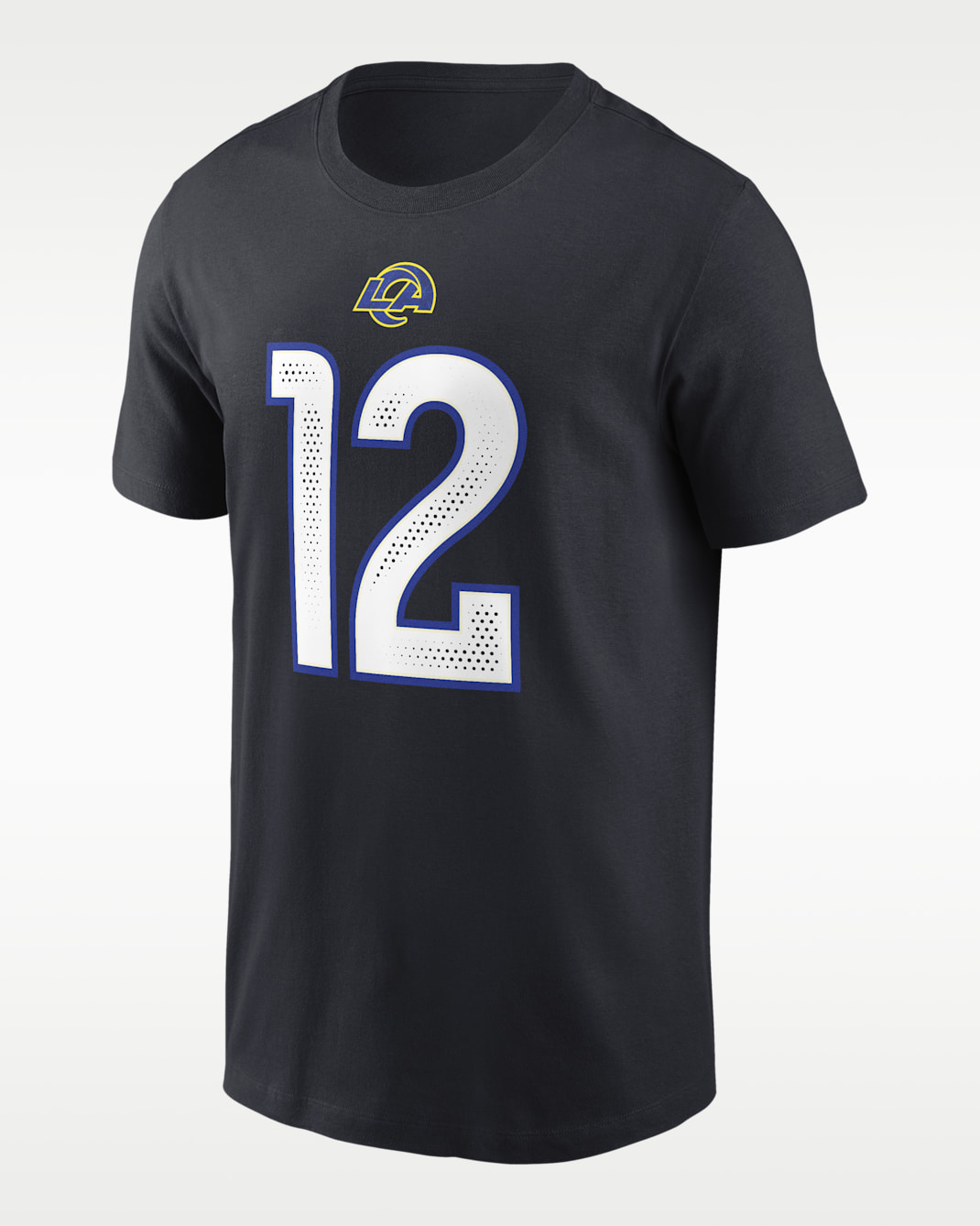 Puka Nacua Los Angeles Rams Rivalries Collection Men's Nike NFL T-Shirt - Blue