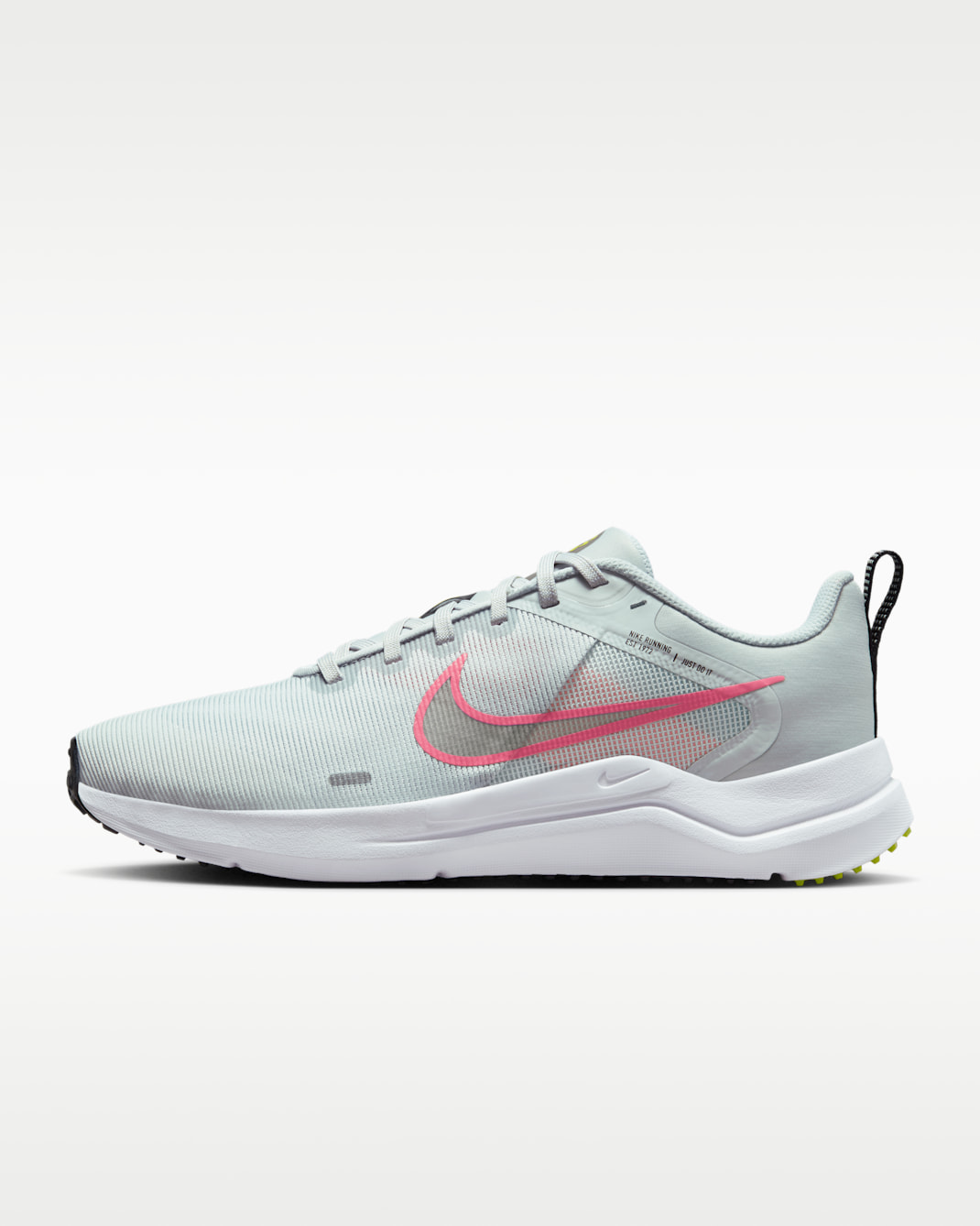 Nike Downshifter 12 Women's Road Running Shoes - Pure Platinum/White/Sea Coral/Black