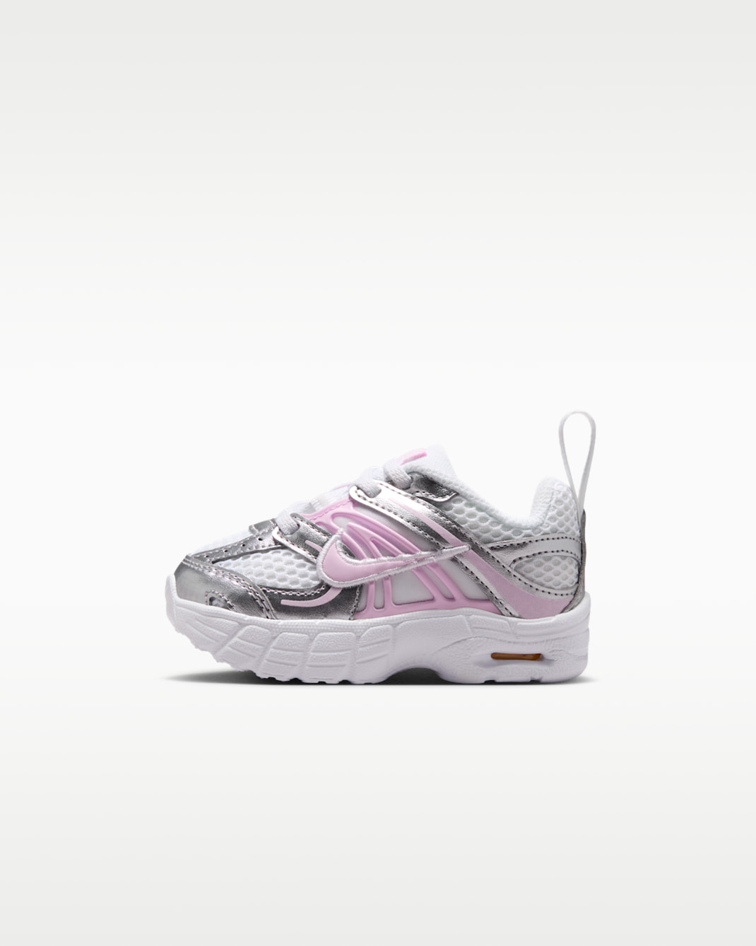 Scarpa Nike Air Max Moto 2K – Bebè e bimbo/a - Bianco/Pure Platinum/Argento metallizzato/Pink Foam