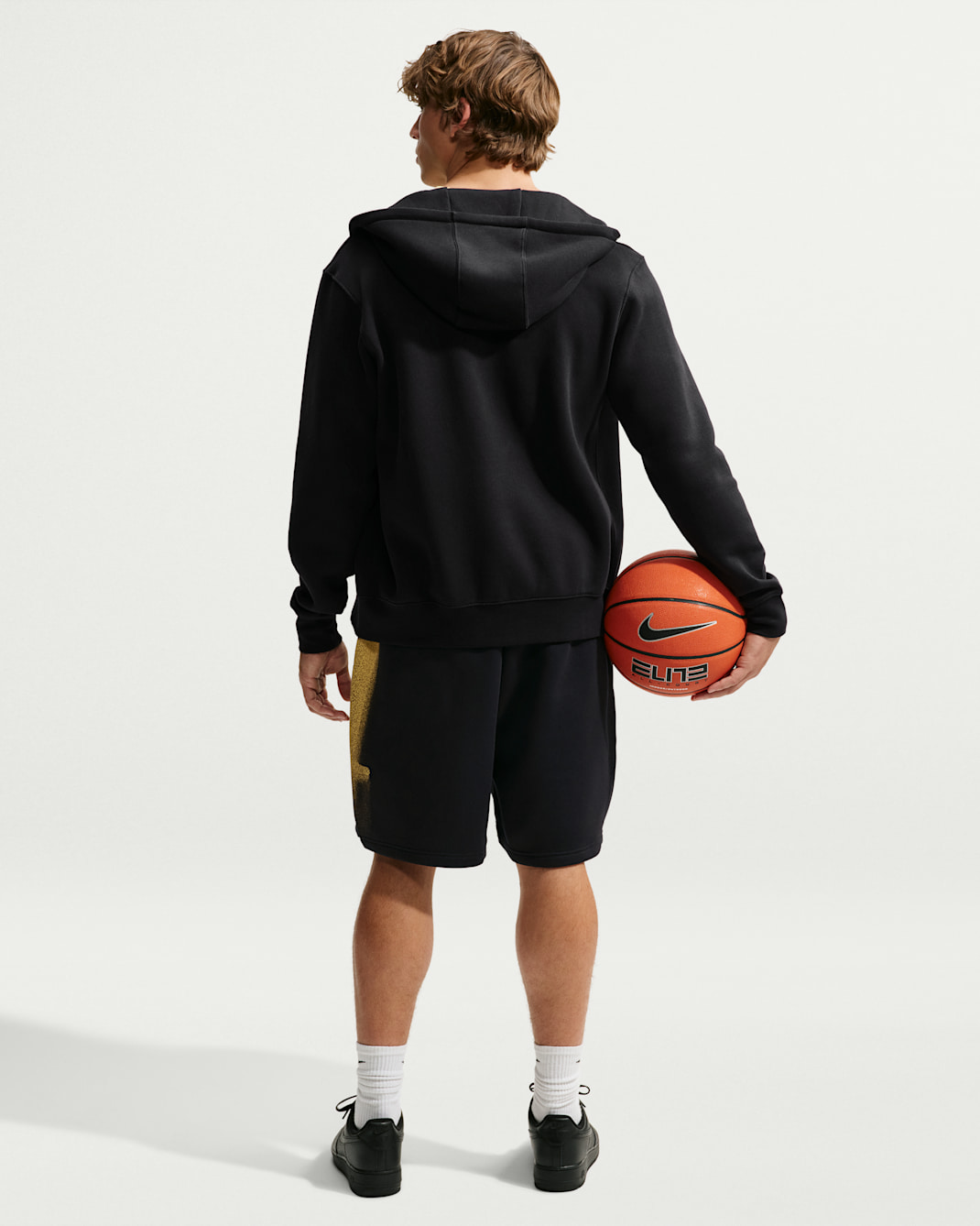 Los Angeles Lakers Standard Issue Nike Men's Fleece Basketball Shorts