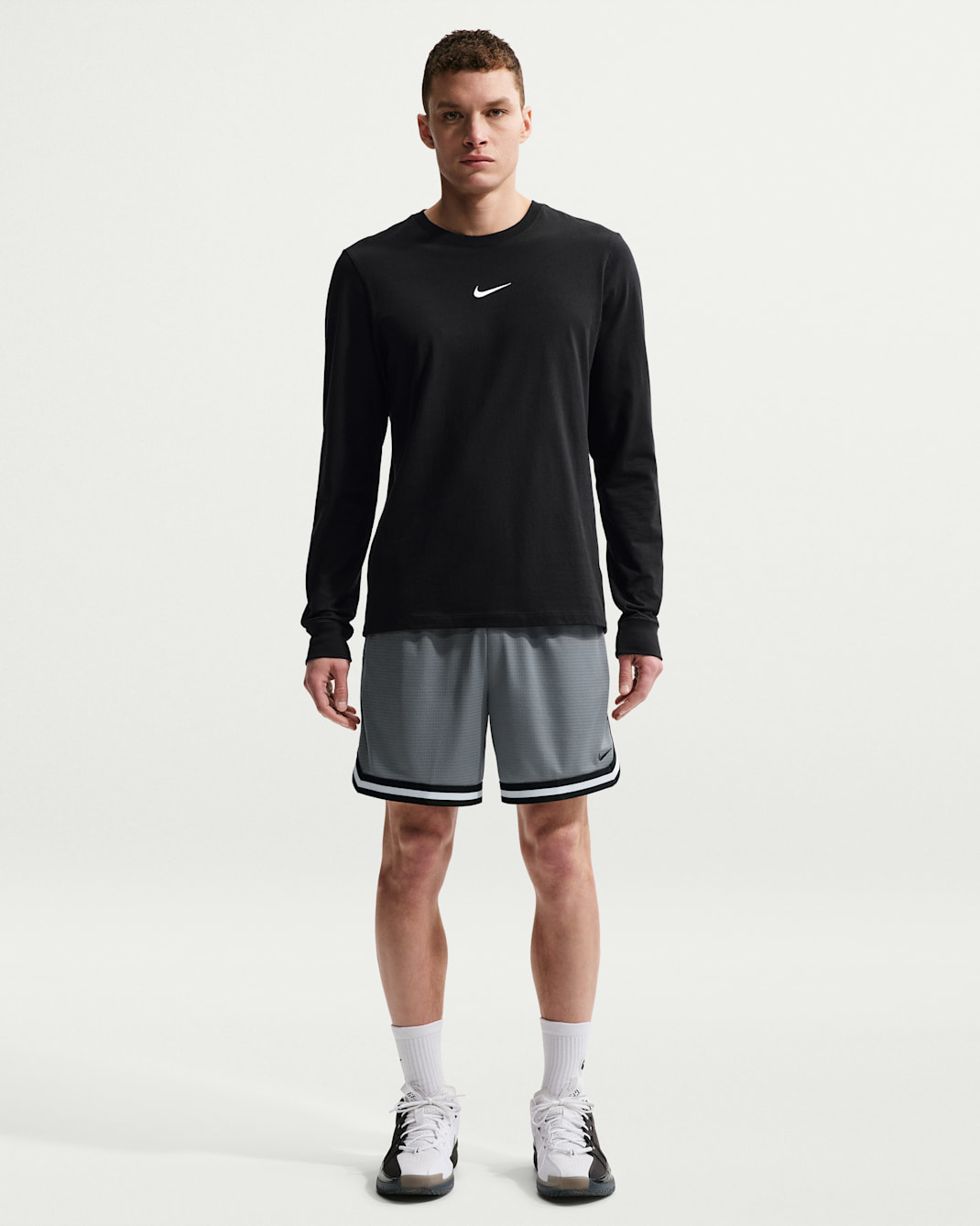 Nike DNA Men's Dri-FIT 6" Basketball Shorts - Cool Grey/Black/Black