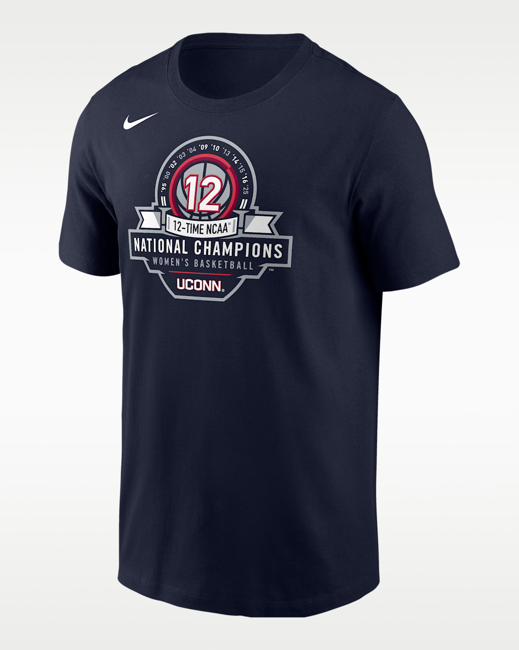 UConn Men's Nike College T-Shirt - Navy