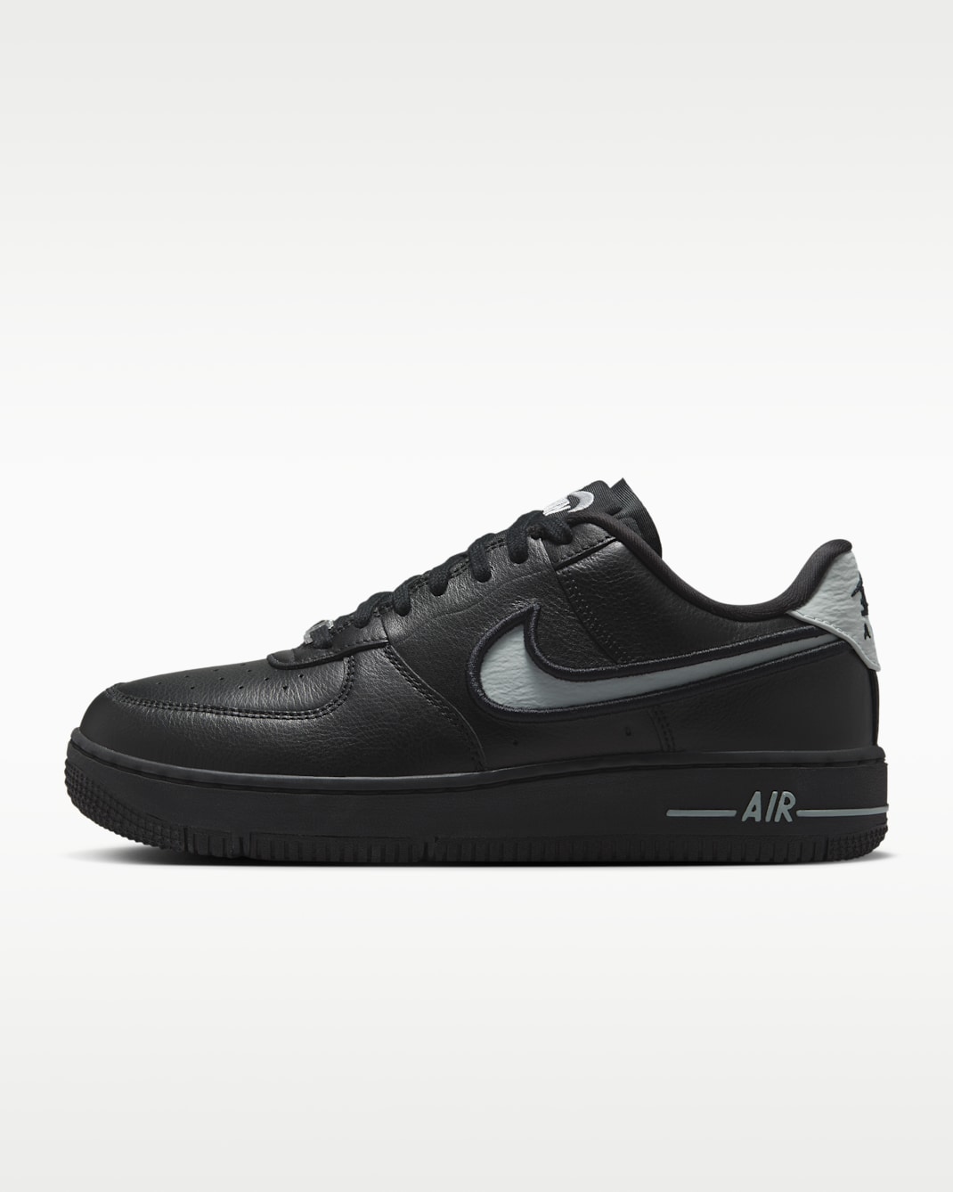 Nike Air Force 1 Dance Women's Shoes - Black/Black/Metallic Silver