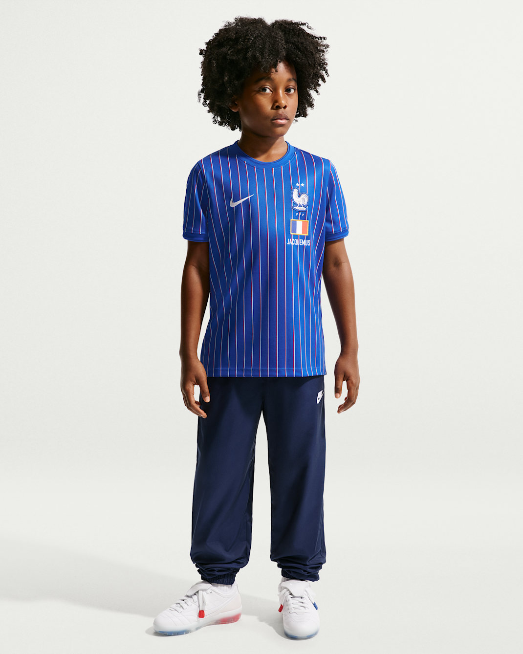 France x Jacquemus Big Kids' Short-Sleeve Soccer Top