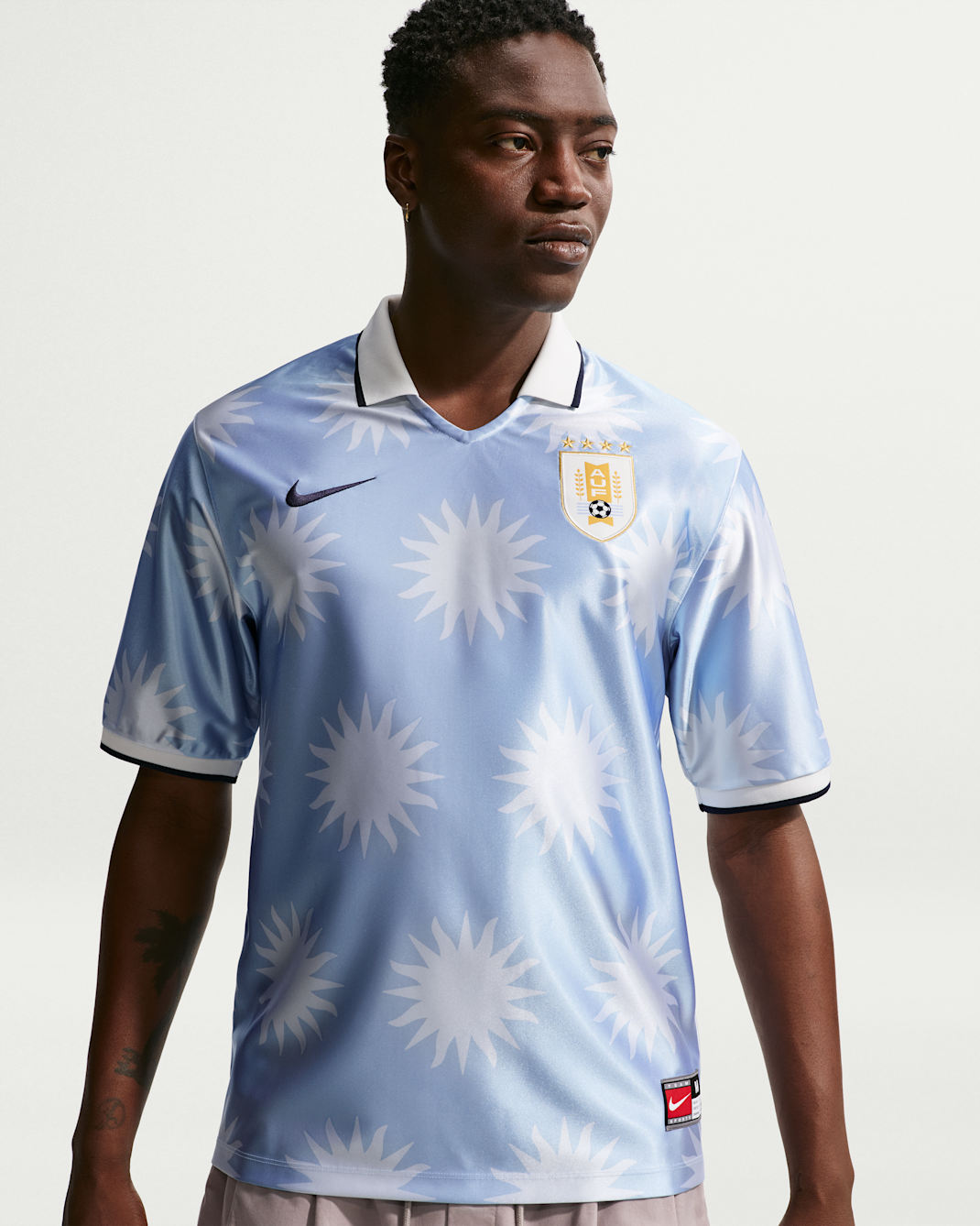 Playera de futbol de manga corta Nike Dri-FIT Uruguay Energy para hombre - Tinte royal/Obsidiana/Obsidiana