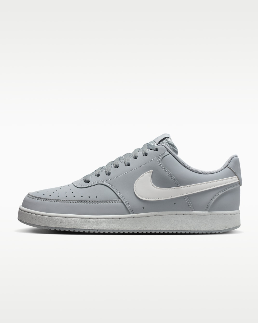 Nike Court Vision Low Men's Shoes - Wolf Grey/Summit White