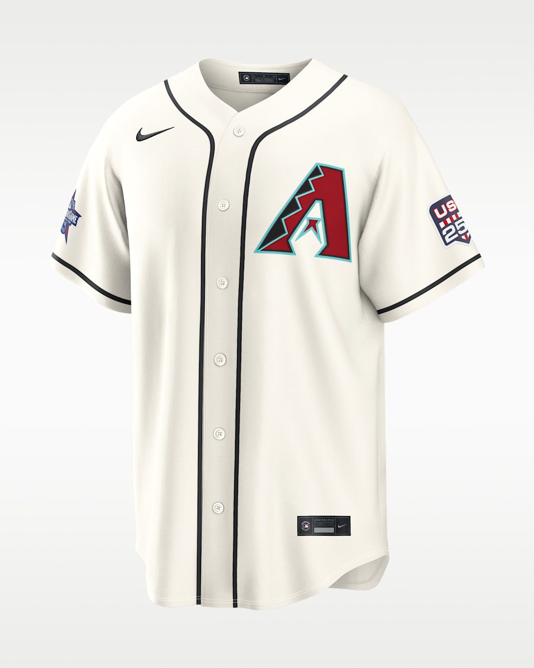 Corbin Carroll Arizona Diamondbacks 2026 All-Star Game Men's Nike MLB Stadium Jersey - Cream