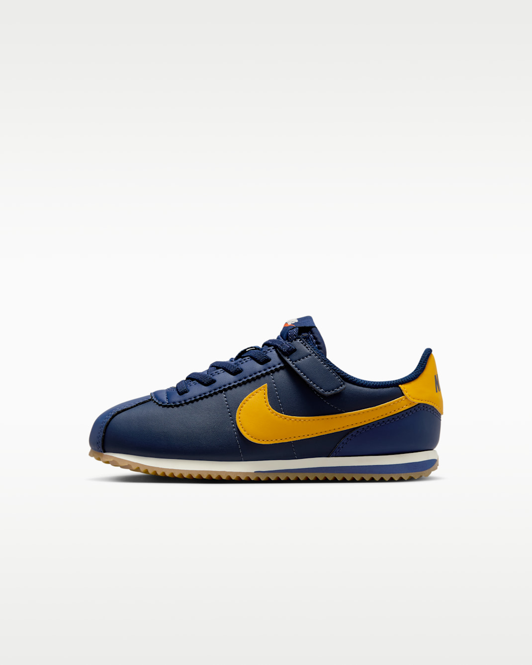 Nike Cortez EasyOn 小童鞋款 - Midnight Navy/Blue Void/Sail/University Gold
