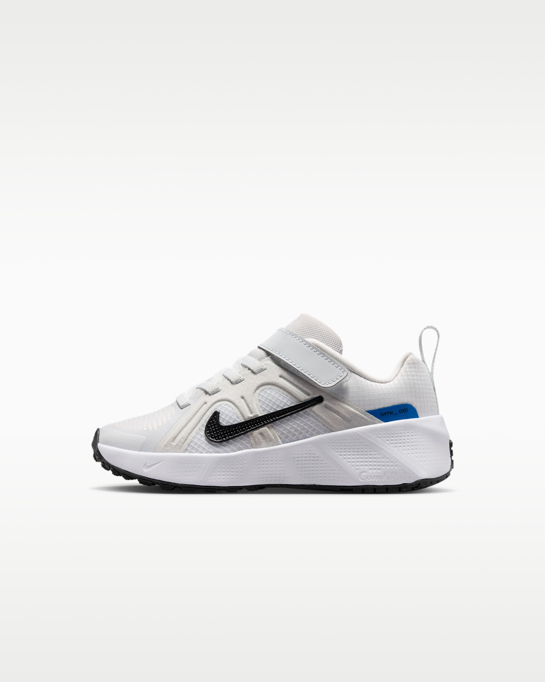 Tenis para niños de preescolar Nike Metro Tek - Polvo fotón/Blanco cáscara de huevo/Azul royal/Negro