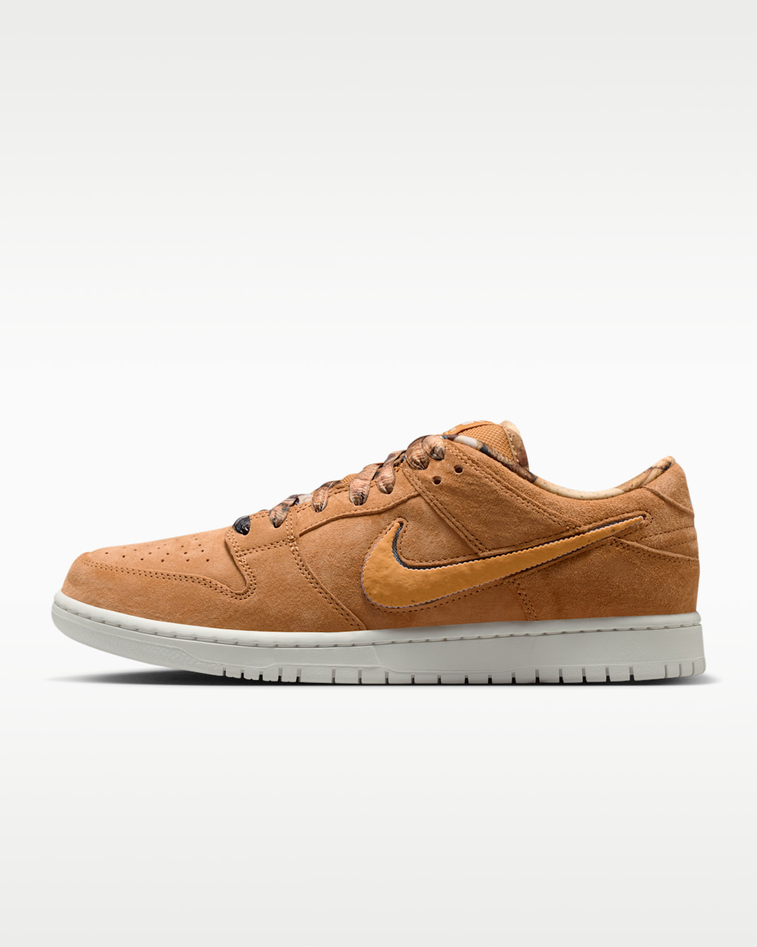 Nike SB Dunk Low Pro Skate Shoes - Flax/Summit White/Sail/Honeycomb
