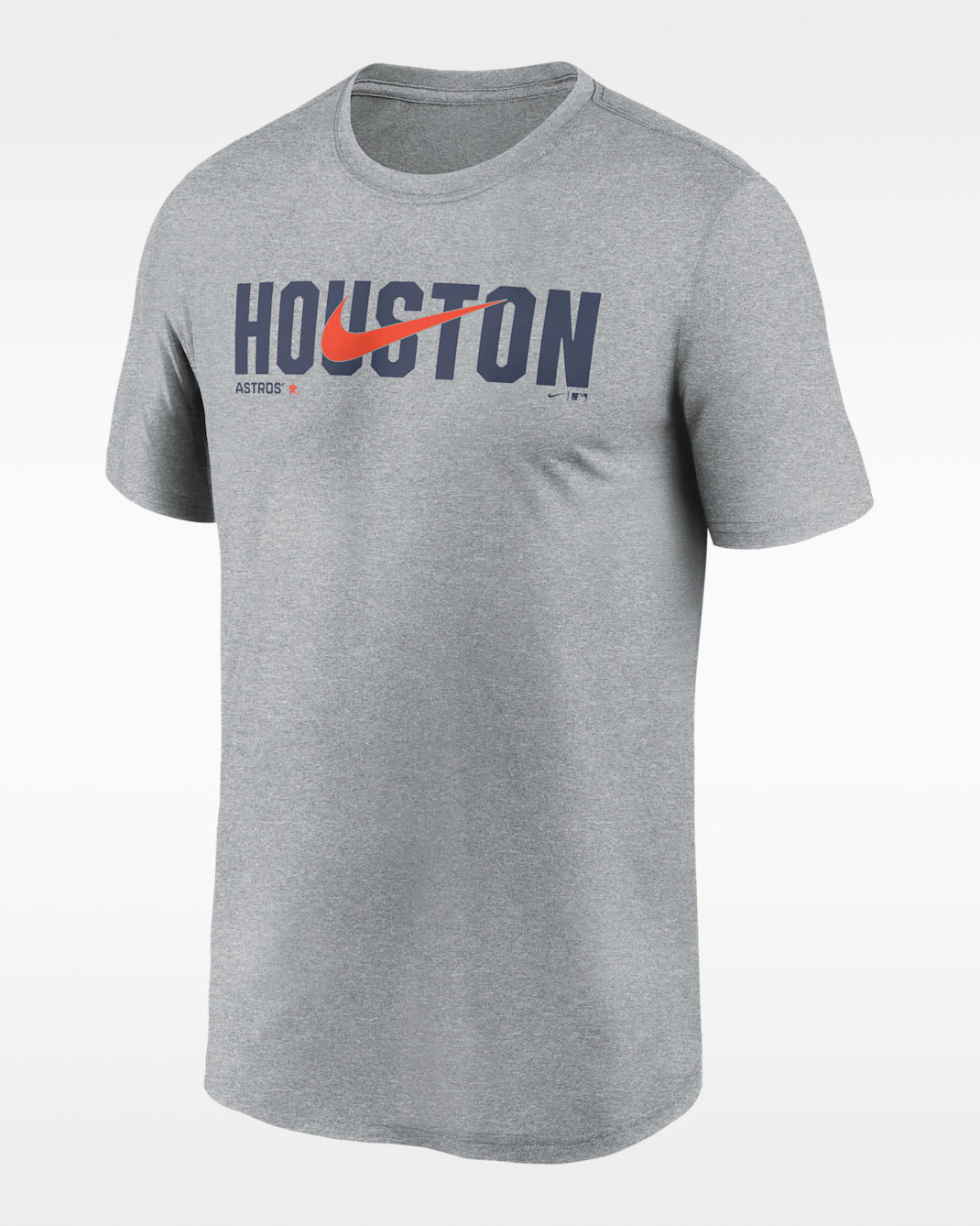 Houston Astros Swoosh Legend Men's Nike Dri-FIT MLB T-Shirt - Grey Heather