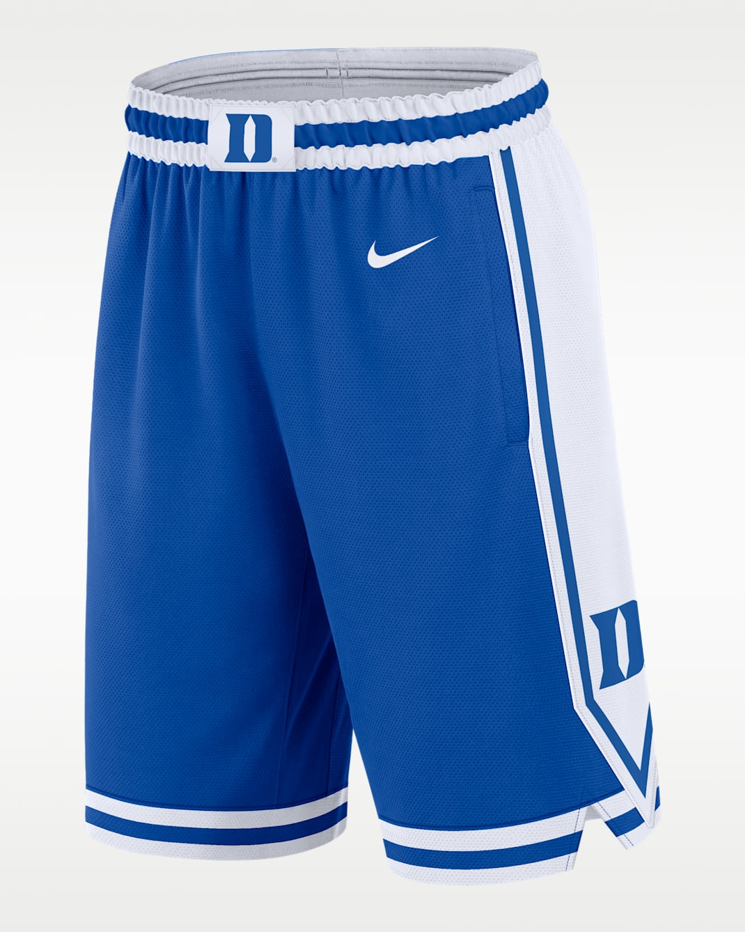 Shorts universitarios Nike Dri-FIT para hombre Duke Replica Basketball - Royal