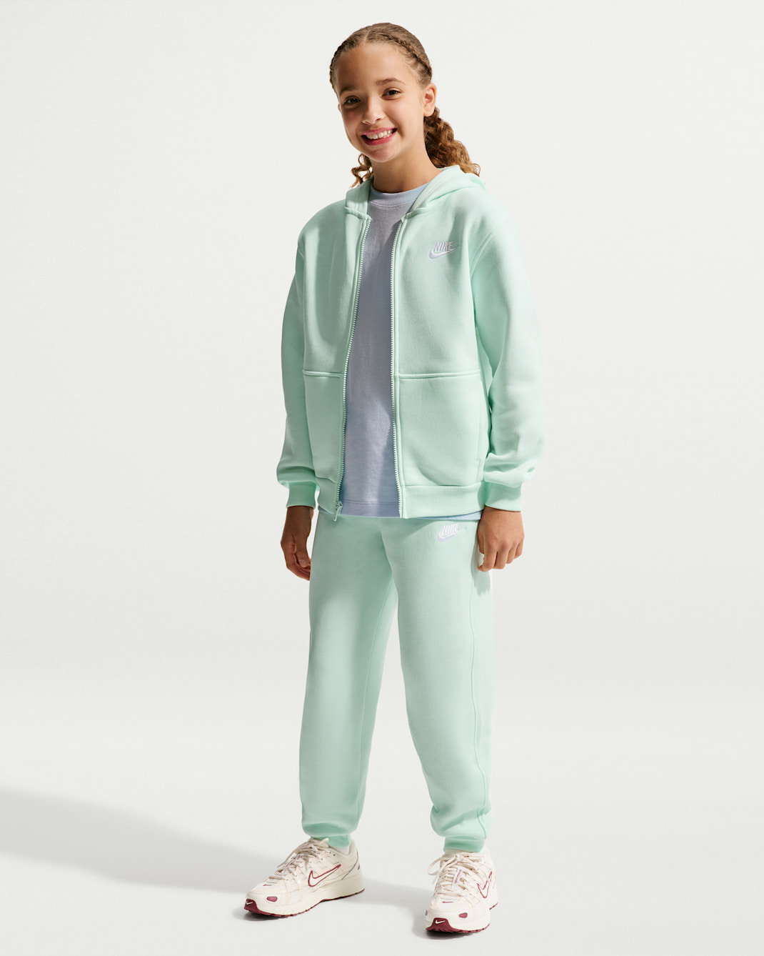 Nike Sportswear Club Fleece Jogger - Niño/a - Barely Green/Blanco