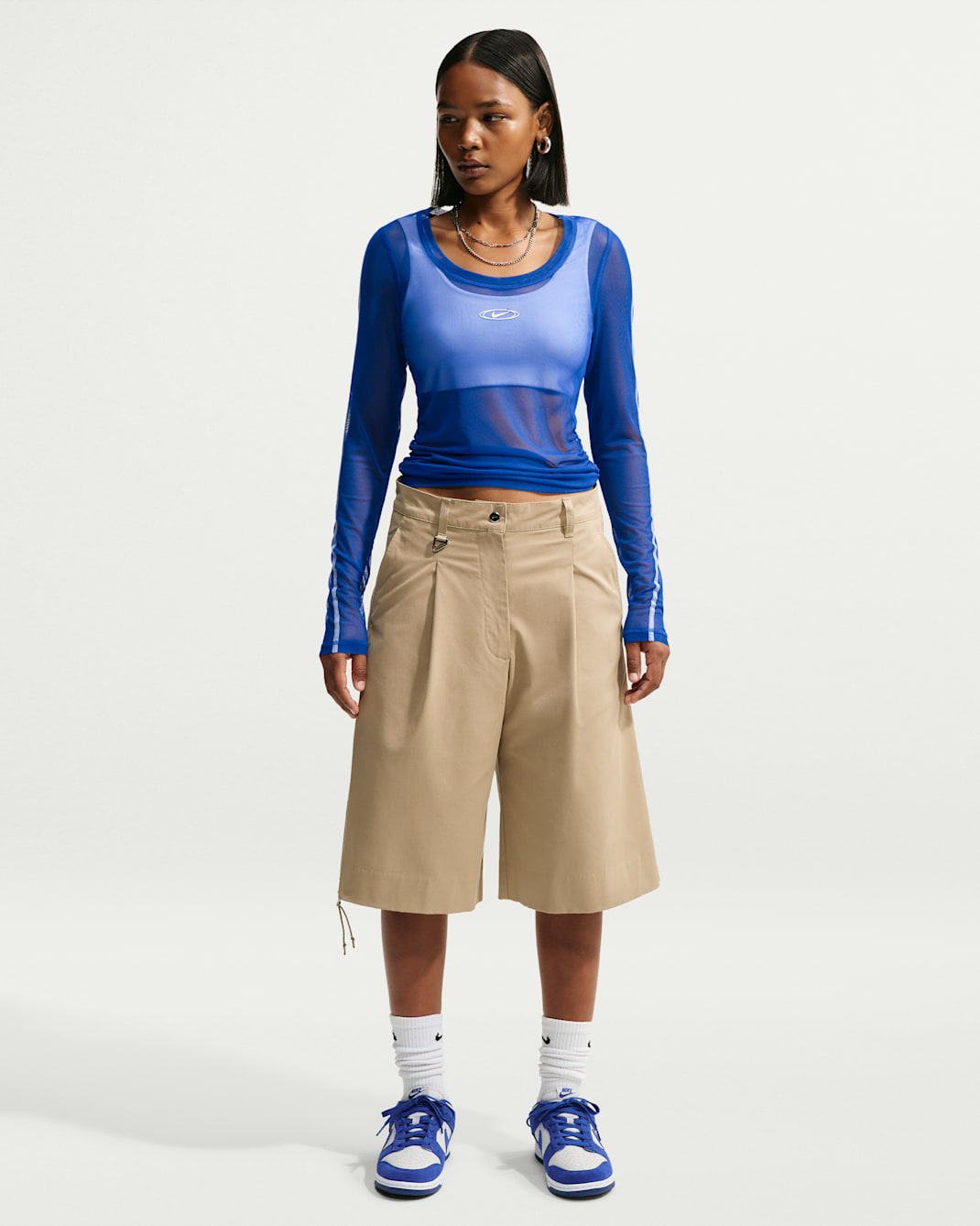 Nike Sportswear Women's Slim Long-Sleeve Sheer Top
