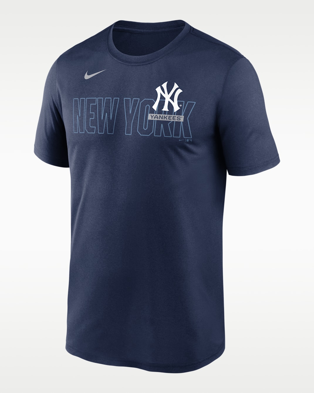 New York Yankees Knockout Team Legend Men's Nike Dri-FIT MLB T-Shirt - Navy