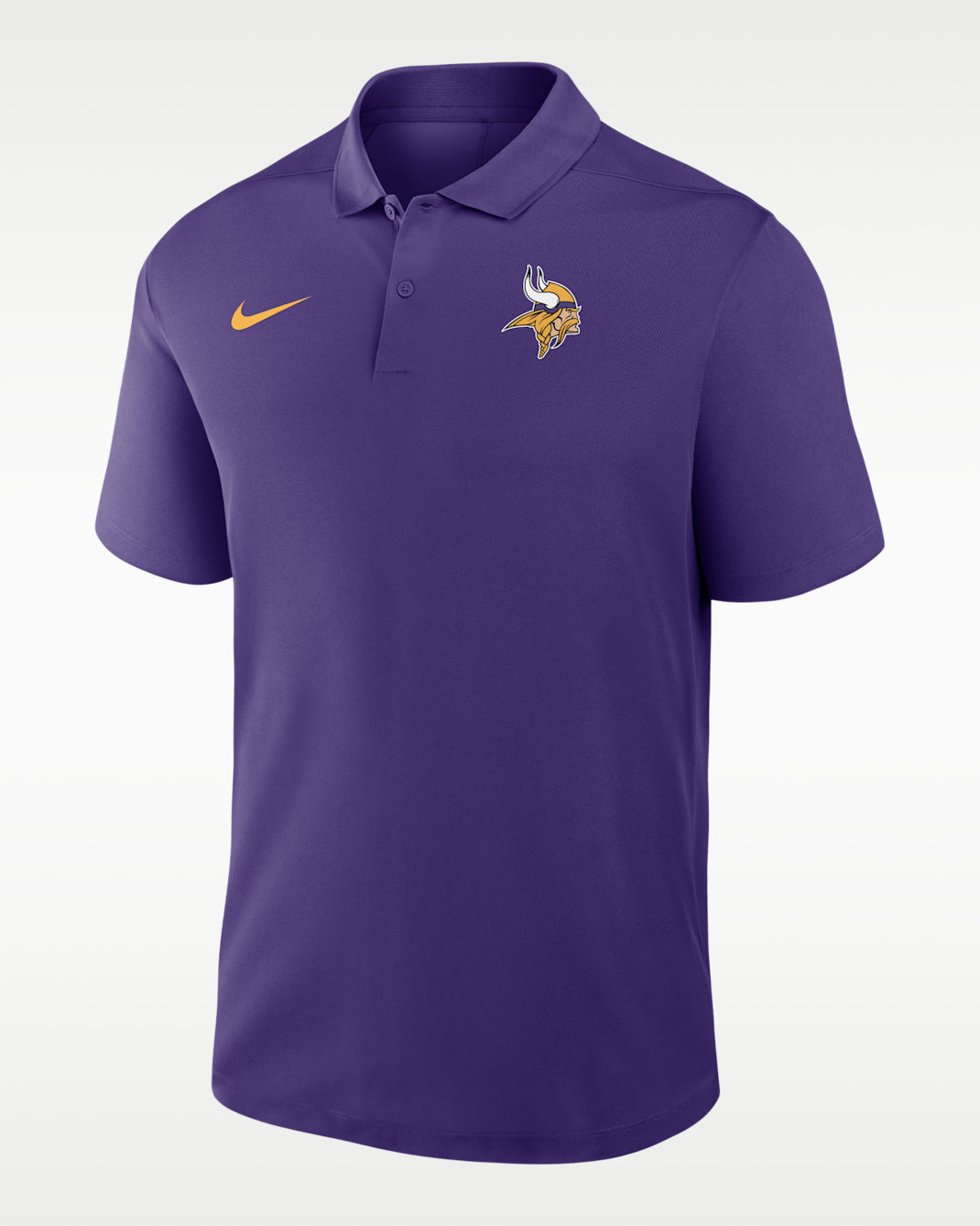 Minnesota Vikings Logo Victory Men's Nike Dri-FIT NFL Polo - Purple