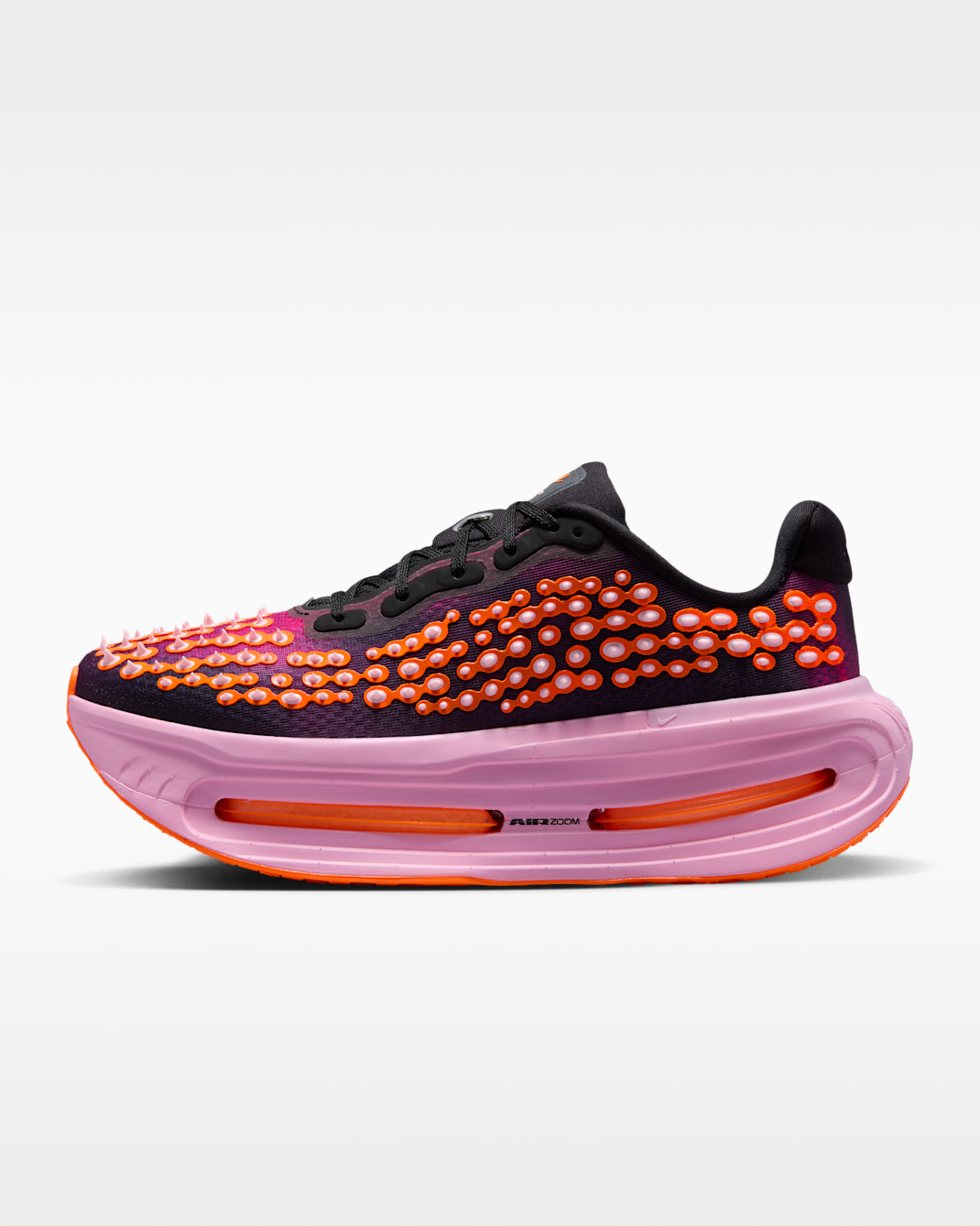 Tenis de correr en pavimento para hombre Nike Vomero Premium - Negro/Rosa ártico/Rosa perfecto/Naranja total
