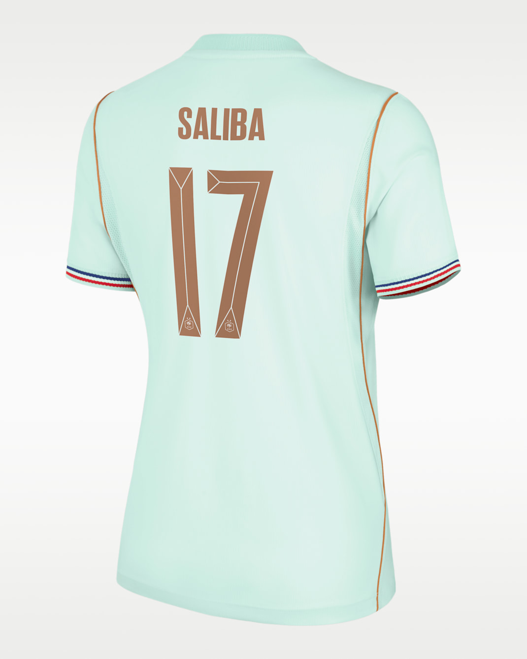 William Saliba France National Team 2026 Stadium Away Women's Nike Dri-FIT Soccer Jersey - Green