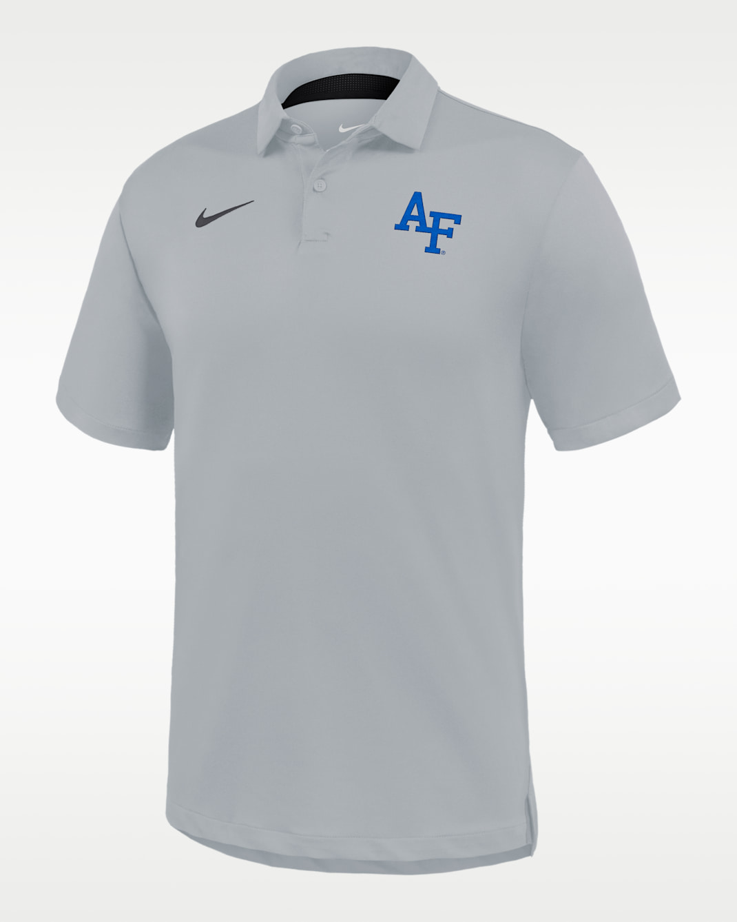 Air Force Tour Men's Nike Dri-FIT College Polo - Light Smoke Grey