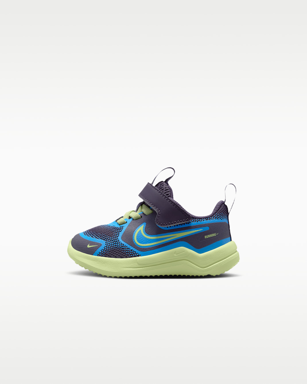 Nike Cosmic Runner Baby/Toddler Shoes - Dark Raisin/University Blue/White/Light Liquid Lime