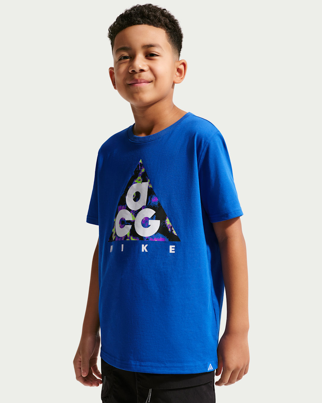 ACG Big Kids' Dri-FIT Altitude Peak T-Shirt - Hyper Royal
