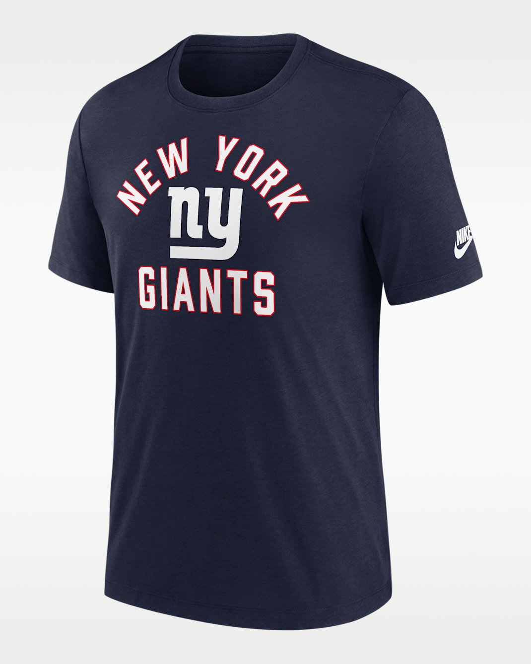 New York Giants Favorable Timeline Men's Nike NFL T-Shirt - Navy