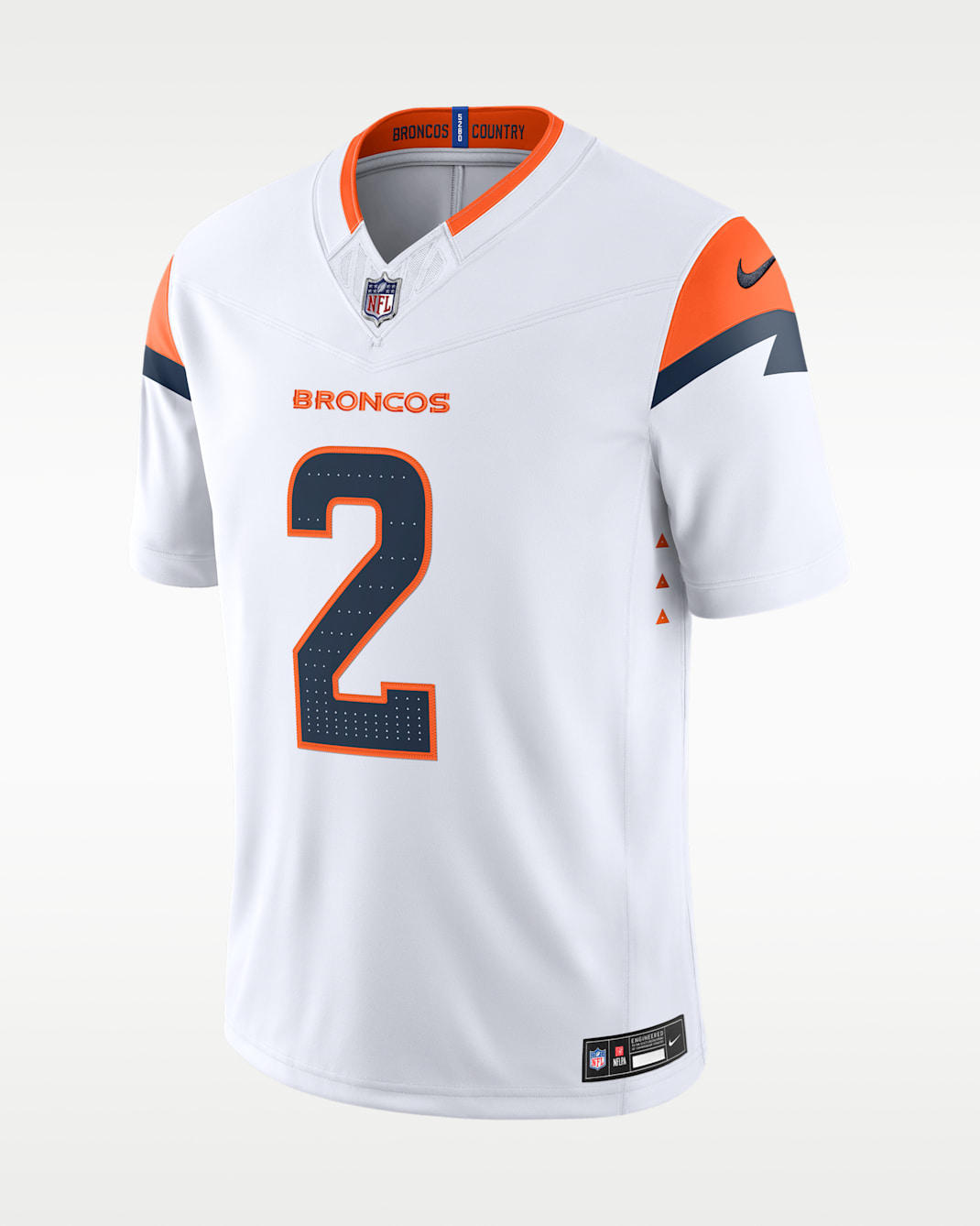 Pat Surtain II Denver Broncos Men's Nike Dri-FIT NFL Limited Jersey - White