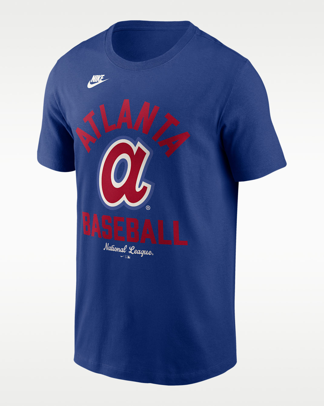 Atlanta Braves Cooperstown Men's Nike MLB T-Shirt - Royal