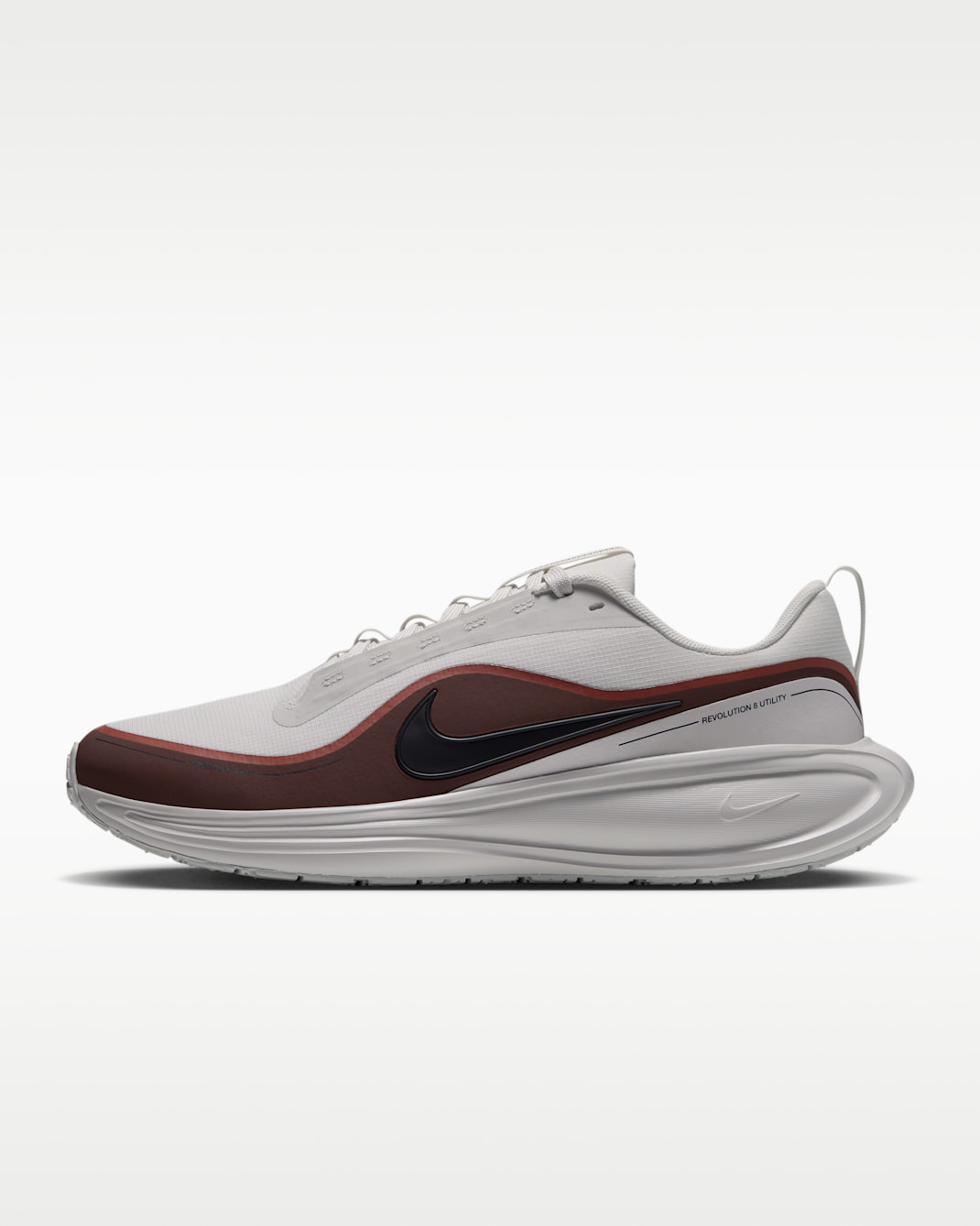Nike Revolution 8 Utility Men's Road Running Shoes - Phantom/Light Boulder/Light Redwood/Velvet Brown