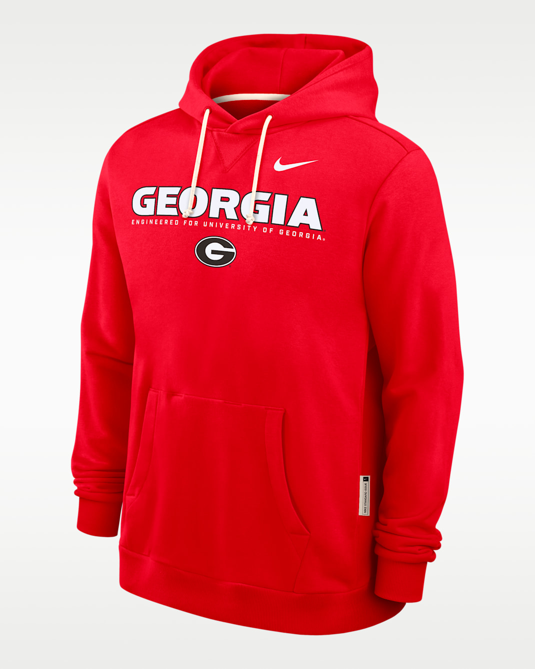 Georgia Sideline Men's Nike Dri-FIT College Pullover Hoodie - Red