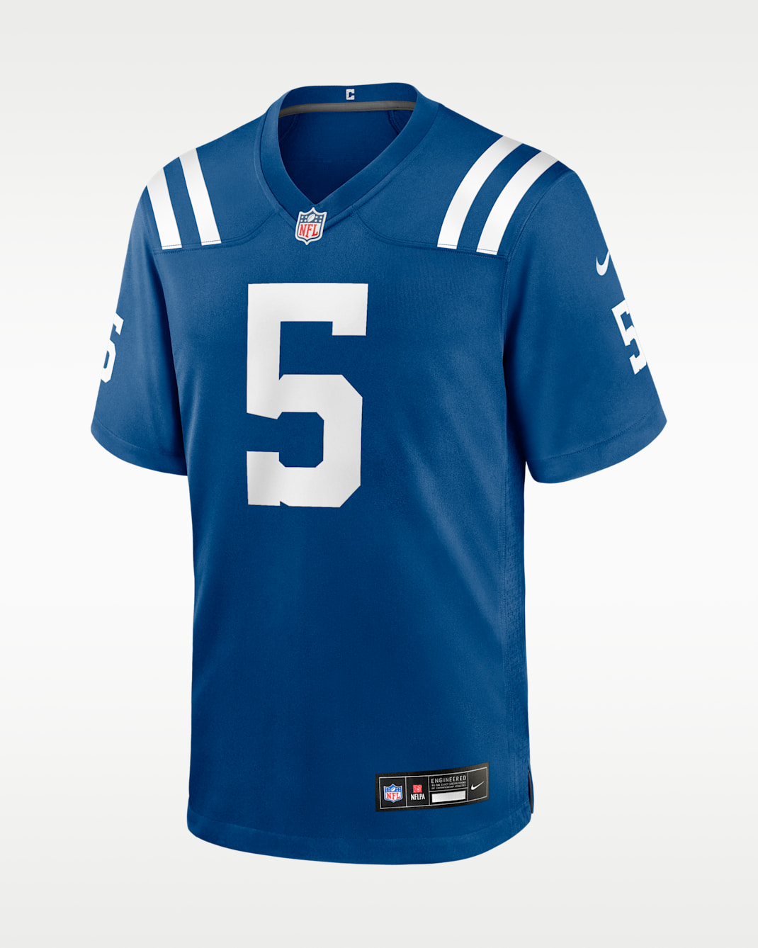 Jersey Nike de la NFL Game para hombre Anthony Richardson Sr. Indianapolis Colts - Azul gimnasio