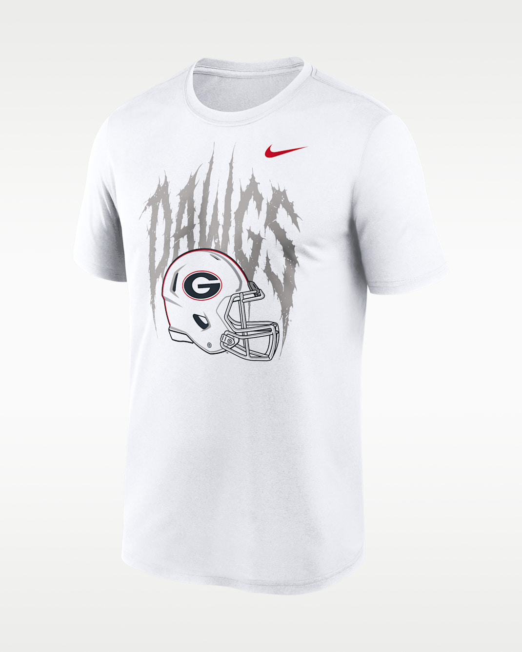 Playera universitaria Nike Dri-FIT para hombre Georgia 2026 White Out Dawgs - Blanco