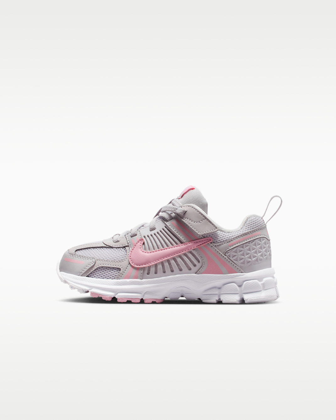 Nike Vomero 5 Little Kids' Shoes with Reflective Accents - Vast Grey/White/White/Medium Soft Pink