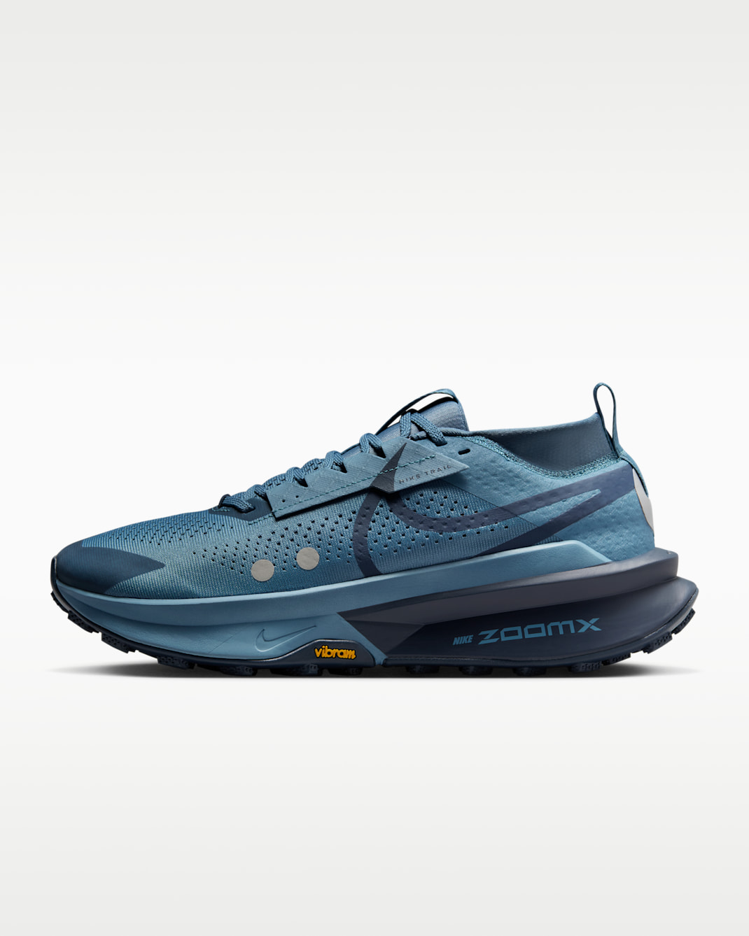 รองเท้าวิ่งเทรลผู้ชาย Nike Zegama 2 - Smokey Blue/Metallic Platinum/Armory Navy