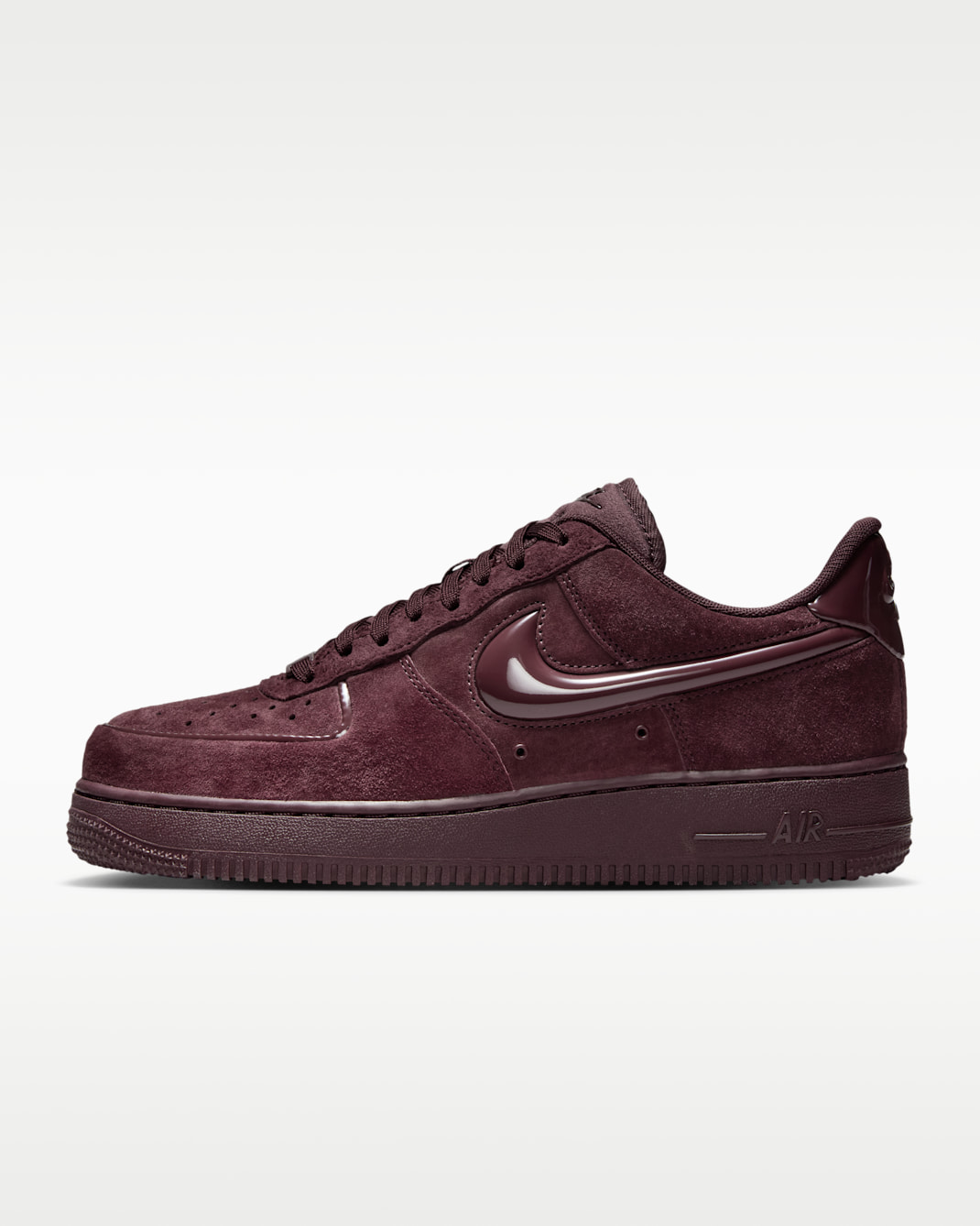 Nike Air Force 1 '07 Women's Shoes - Burgundy Crush/Black/Burgundy Crush