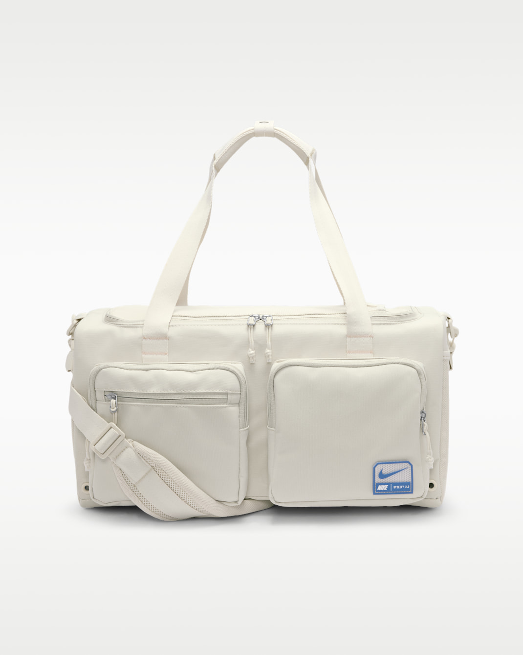 Nike Utility Power 2.0 Duffel Bag (Small, 31L) - Light Orewood Brown/Light Orewood Brown/Indigo Storm