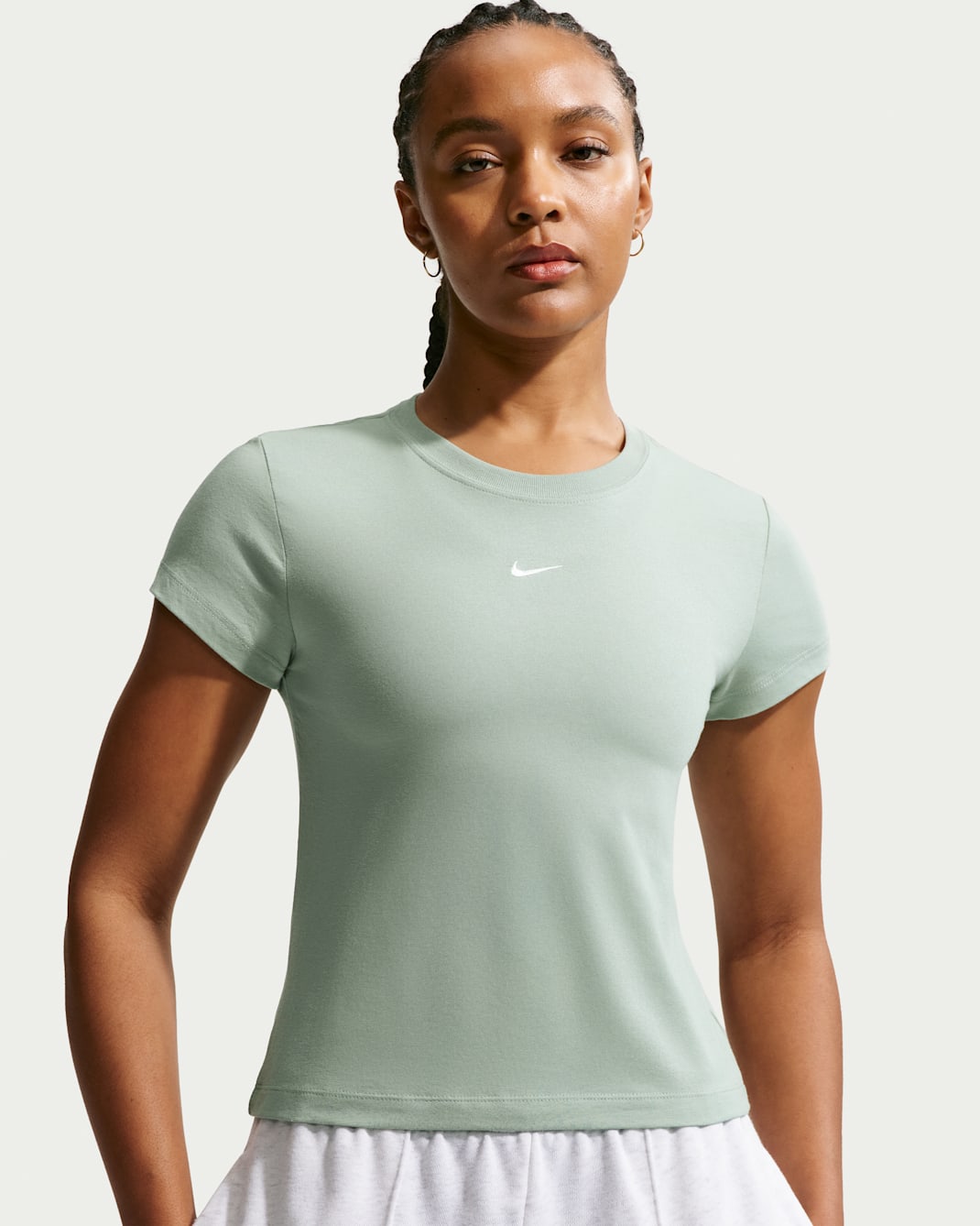 Playera para mujer Nike Sportswear Chill Knit - Vapor/Vela