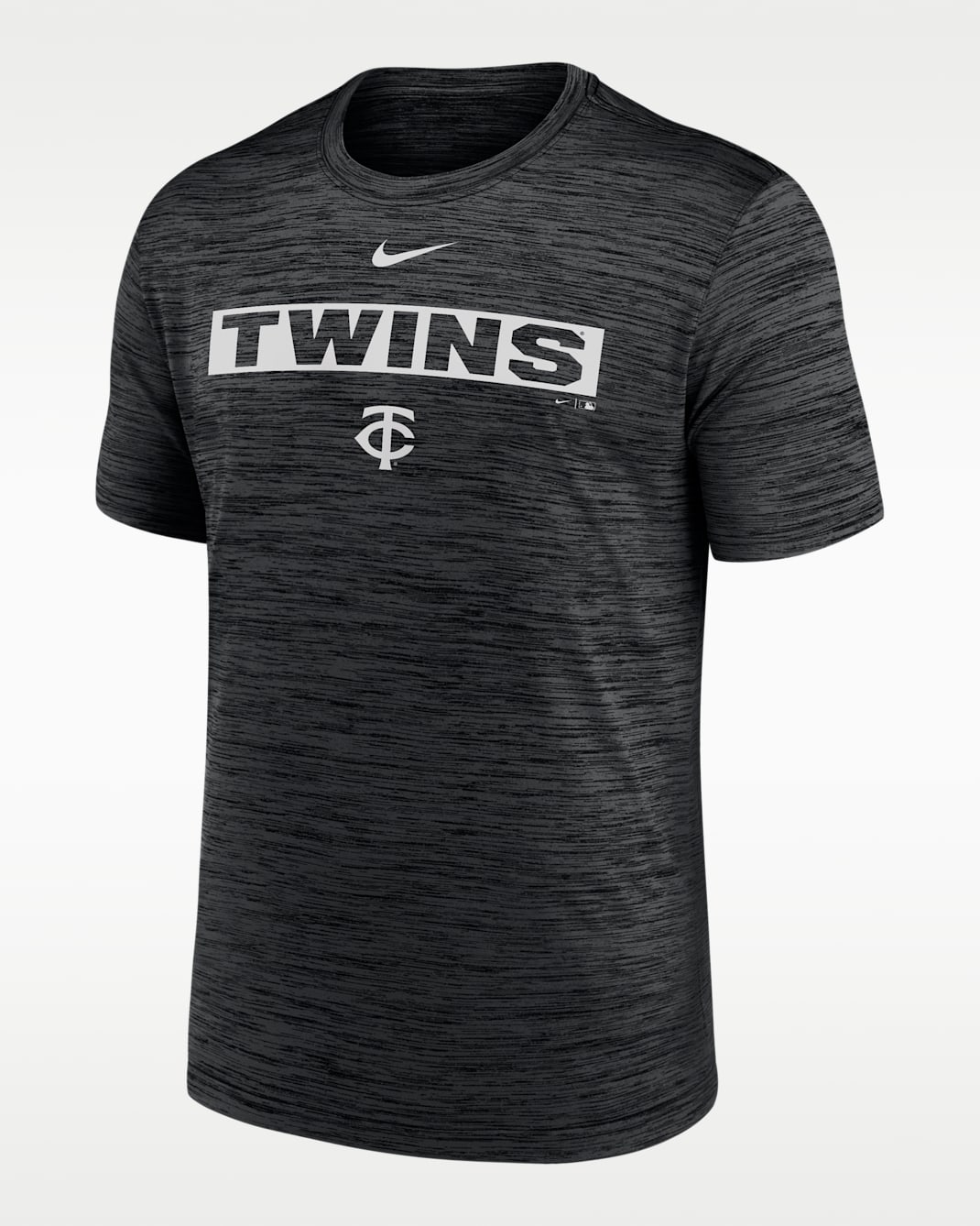 Minnesota Twins Velocity Men's Nike Dri-FIT MLB T-Shirt - Black