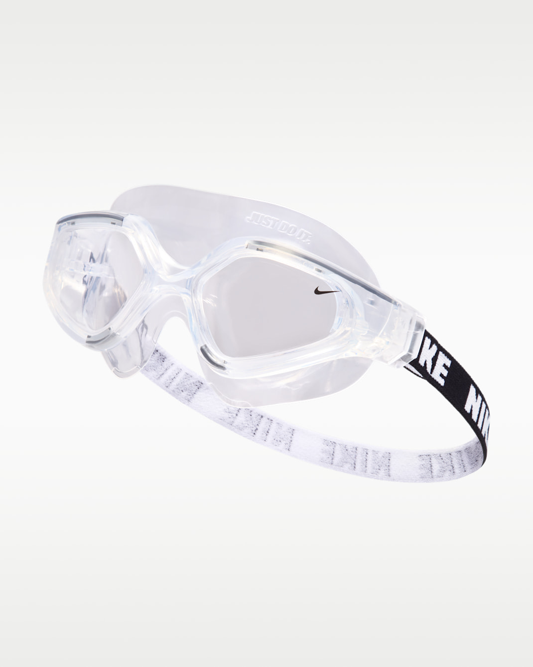 Máscara de natación Nike Swim Expanse - Gris humo claro/Transparente/Negro/Negro