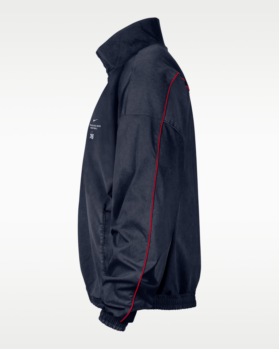 Philadelphia 76ers Standard Issue Men's Dri-FIT Basketball Woven Jacket
