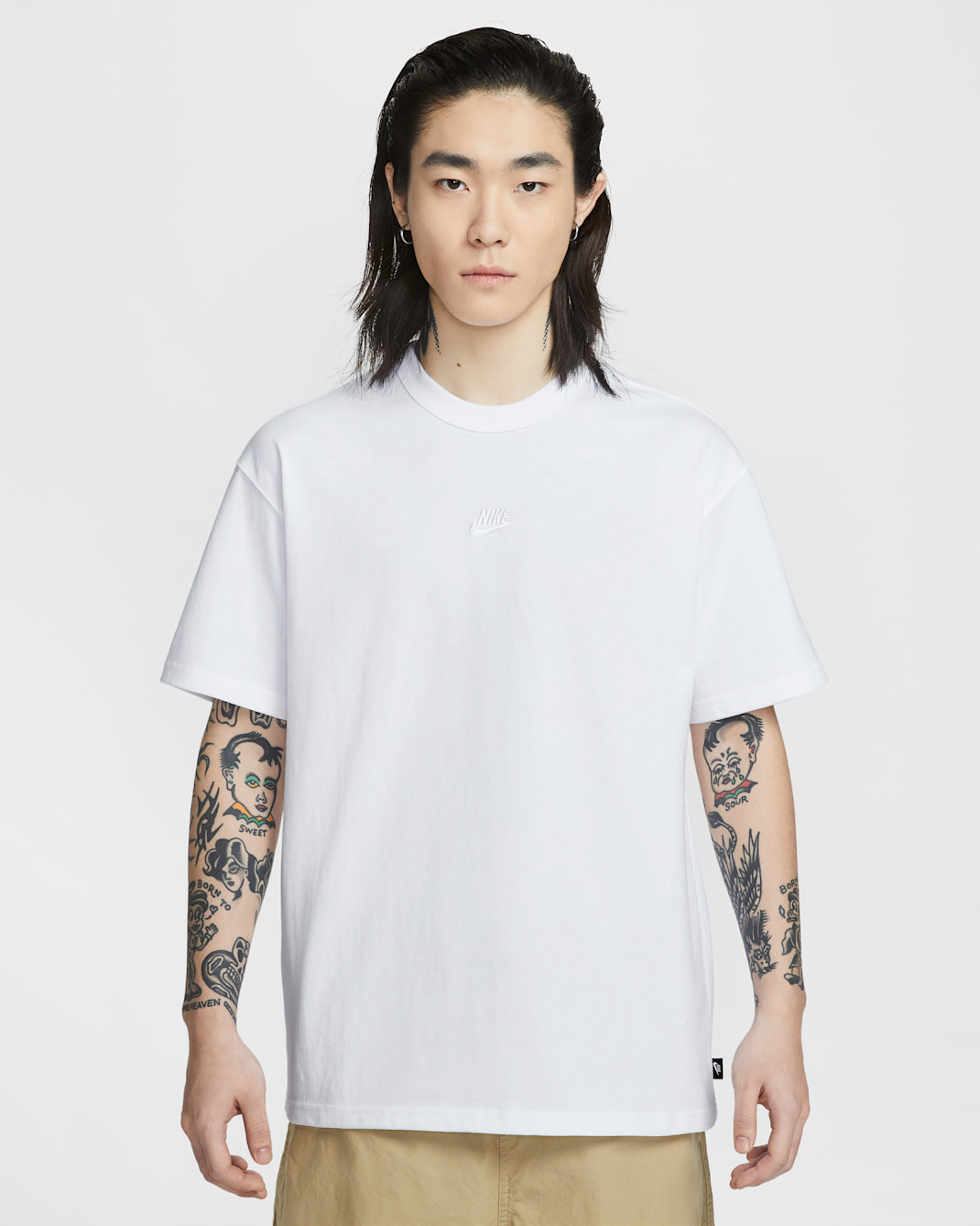 ナイキ スポーツウェア プレミアム エッセンシャルズ メンズ Tシャツ - ホワイト