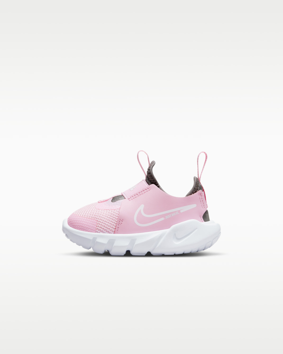 Calzado para bebé e infantil Nike Flex Runner 2 - Espuma rosa/Peltre liso/Azul foto/Blanco