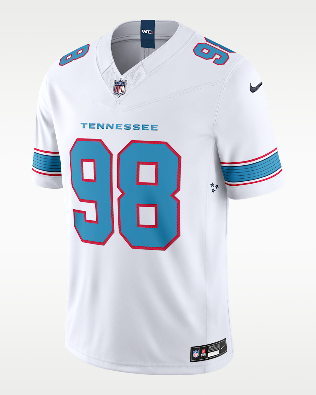 Jeffery Simmons Tennessee Titans Men's Nike Dri-FIT NFL Limited Jersey - White