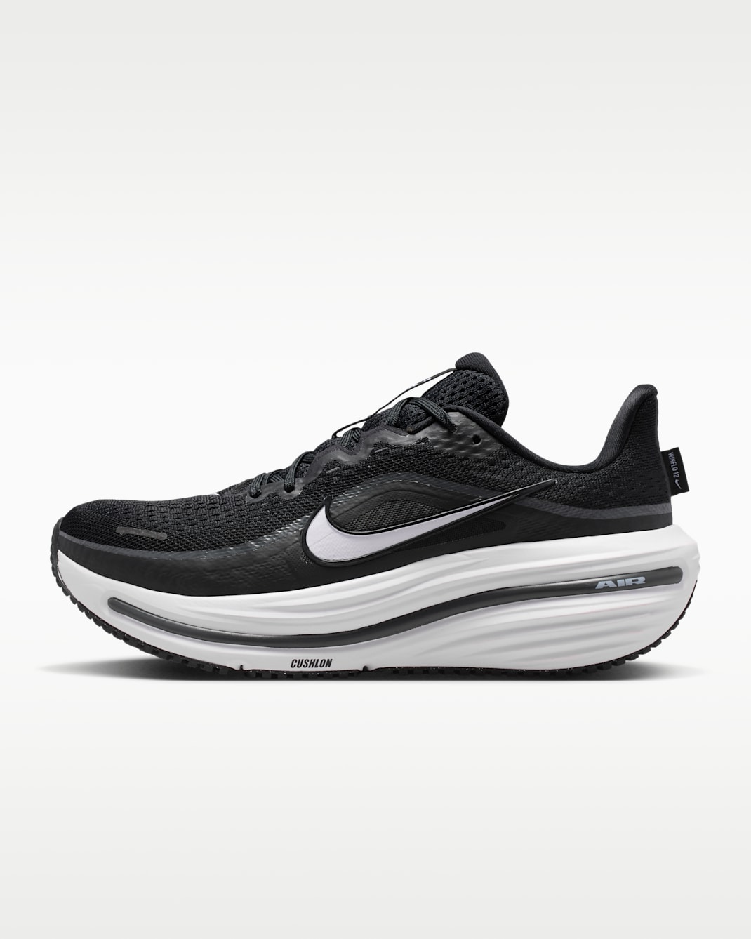 Nike Winflo 12 Women's Road Running Shoes (Wide) - Black/Dark Smoke Grey/White